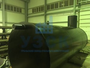 Резервуар горизонтальный стальной наземный в Бердске