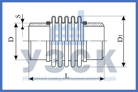Чертёж компенсатора ОПН в Бердске
