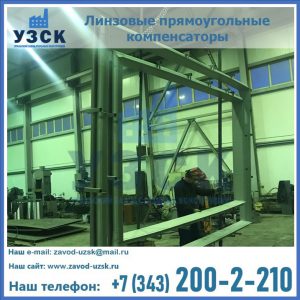 линзовые прямоугольные компенсаторы в Бердске