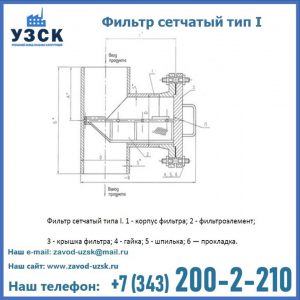 Фильтр сетчатый ФС по Т-ММ-11-2003 в Бердске