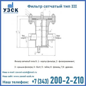Фильтр сетчатый ФС по Т-ММ-11-2003 в Бердске