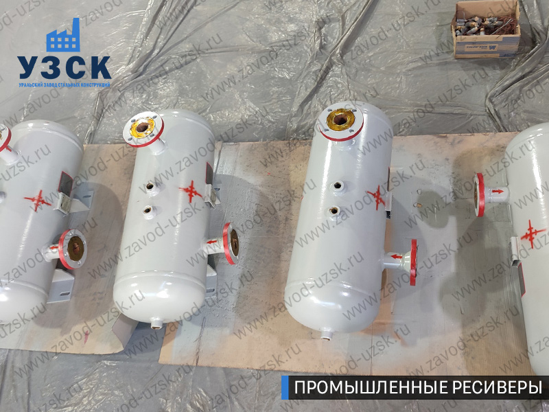 фотография емкостных ресиверов газа Бердск