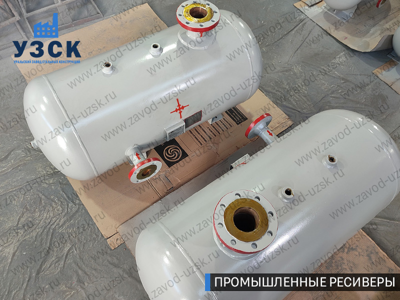 фотография промышленных ресиверовдля газа Бердск